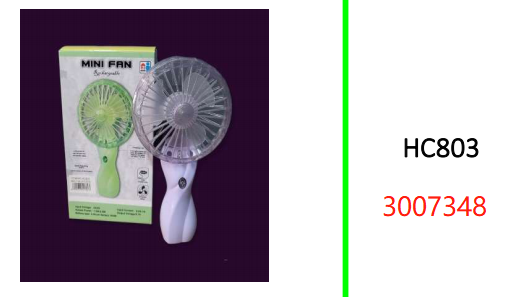 Mini Rechargeable Fan