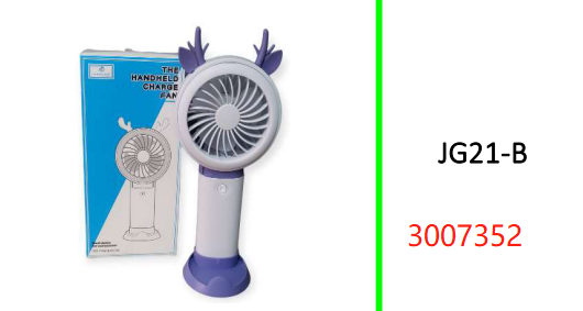 Mini Rechargeable Built In Battery  Folding Fan with Phone Stand