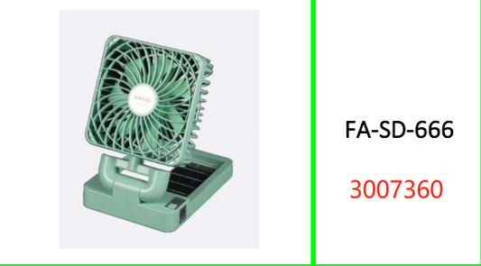 Solar Powered Fan