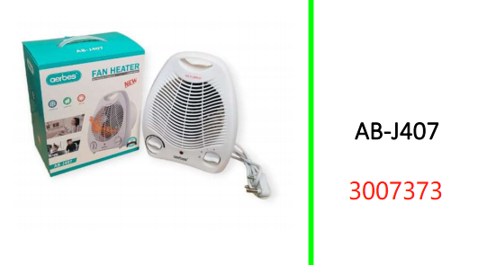Aerbes 3 Speed Cooling And  Heating Fan Cool,Warm And Hot  Air