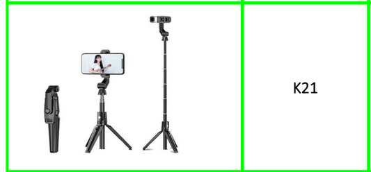 Foldable Bluetooth Selfie Stick Tripod