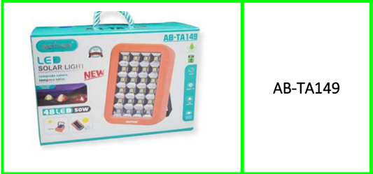 Aerbes 50W 48 LED Solar Floodlight