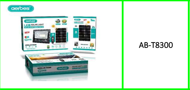 300W Solar Flood Light