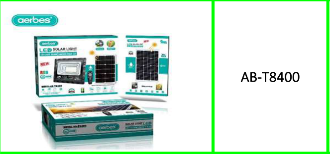 400W Solar Flood Light