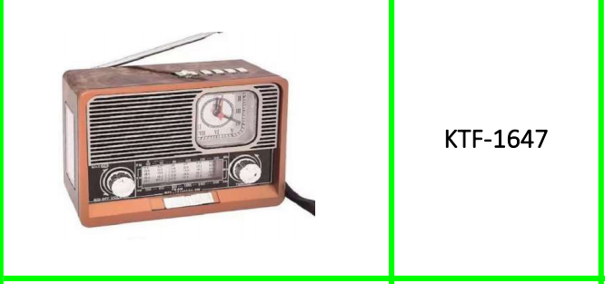 AM/FM/SW 3″ 8 Band Radio With  USB/Micro SD Music Player