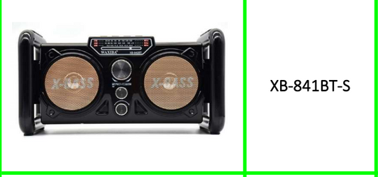 Solar Powered Bluetooth Bandwith  Radio With USB Micro SD Slot