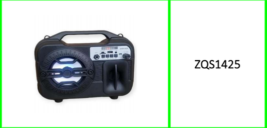 TWS RGB 12W Bluetooth Speaker With  Microphone,FM Radio And Easy Carry  1500mah