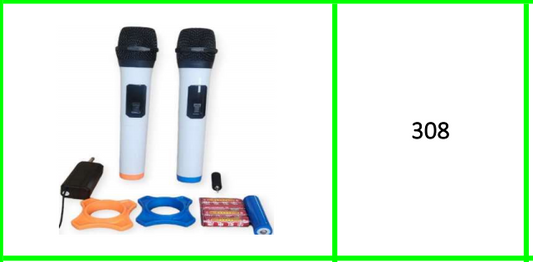 Professional Dual Karaoke Wireless  Microphone