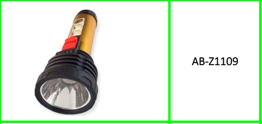 Aerbes Portable USB Rechargeable LED  Flashlight