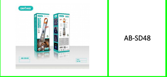 Aerbes Rechargeable UV + LED Flash  Light 1200mah Battery