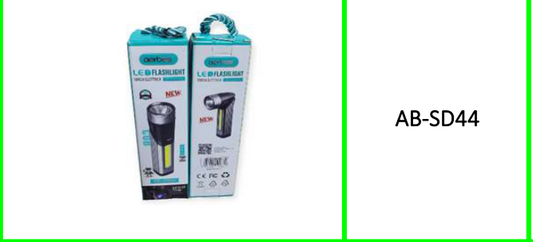 Aerbes 90 Degree Angle LED + COB  Torch Rechargeable