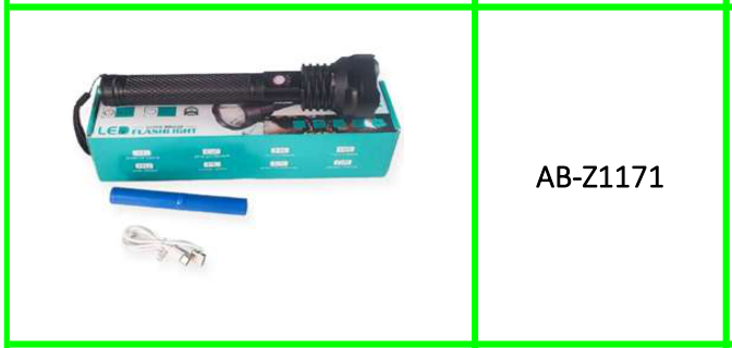 Aerbes LED Ultra Bright Flashlight  950Lumens