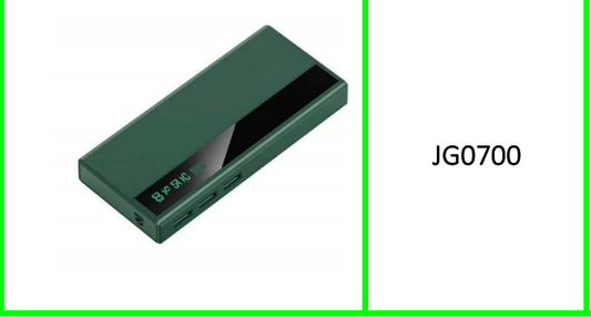 Power Bank 8000Mah With LCD  Screen