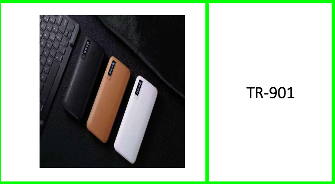 Treqa Pu Leather Power Bank  12800mah
