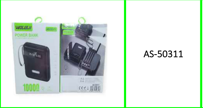 Wolulu 10000mah Power Bank