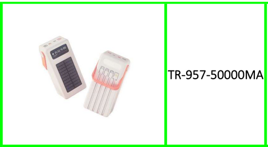 Treqa Solar Power Bank  50000mah