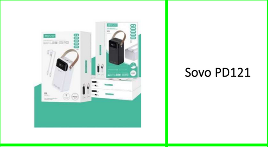 Power Bank Fast Charging QC3.0  60000mah With PD Port 22.5W