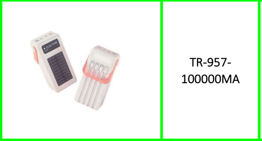 Treqa Solar Power Bank  100000mah