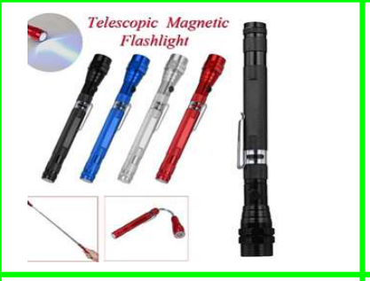 Multifunctional Telescopic Magnetic  Pickup Tool Torch