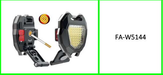 Mini COB LED Flashlight Rechargeable  Key Chain Torch