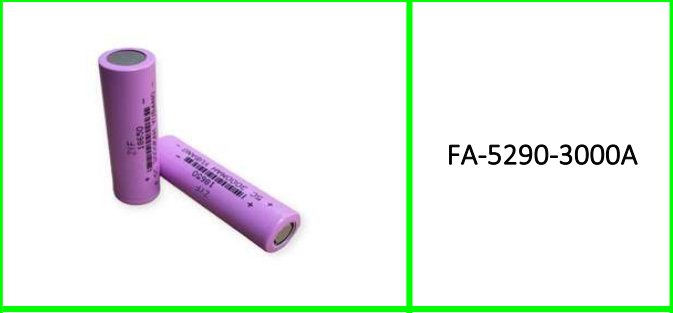 3000mah Rechargeable 18650  Batteries 2Pieces