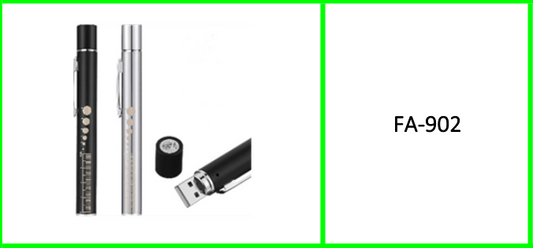 Mini USB Rechargeable Flash Light  24PCS