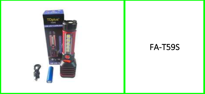 USB Rechargeable Flashlight