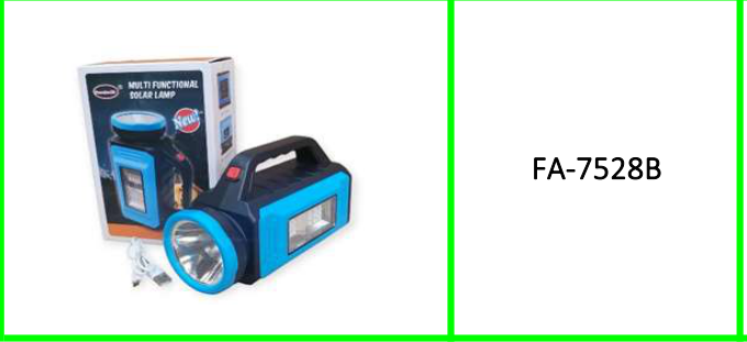 Multifunctional Rechargeable Solar  Searchlight