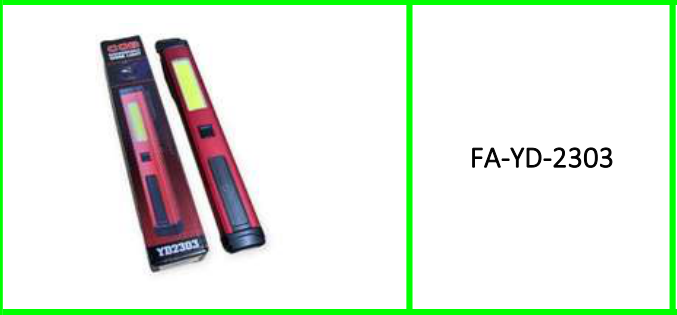 Aluminum Alloy Rechargeable Work  Light