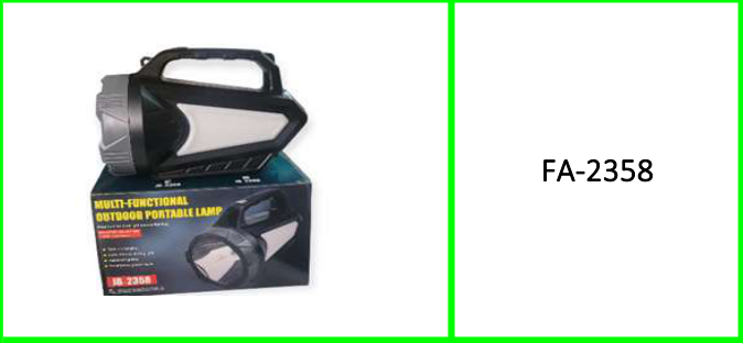 Outdoor Portable Rechargeable Lamp  with Type C Charger