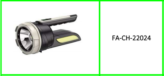 Rechargeable LED Searchlight+COB  20W
