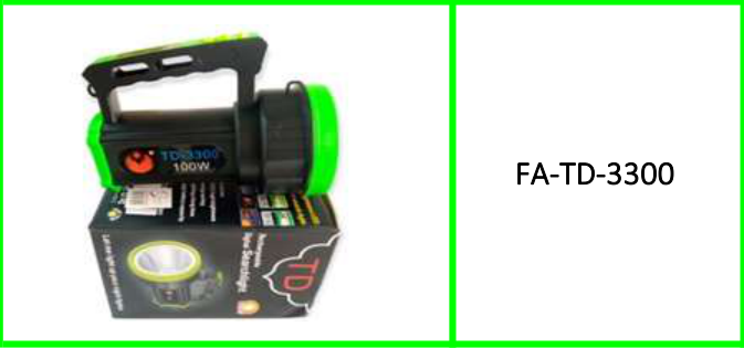 Rechargeable Search Light 100W