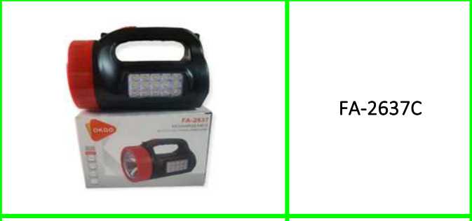 Rechargeable Multi-Functional  Handlamp