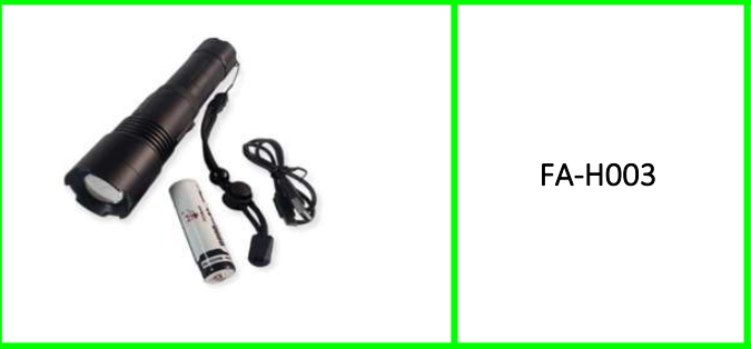 Rechargeable Super Flashlight