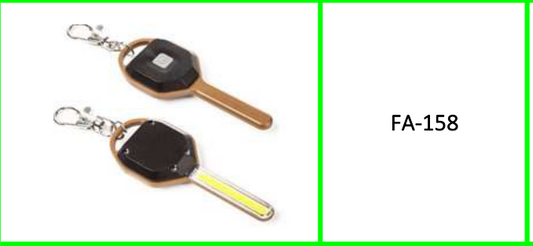 Portable Cob Key Flashlight 24PCS