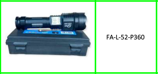 Multifunctional USB Rechargeable  Aluminum Alloy Glare Flashlight