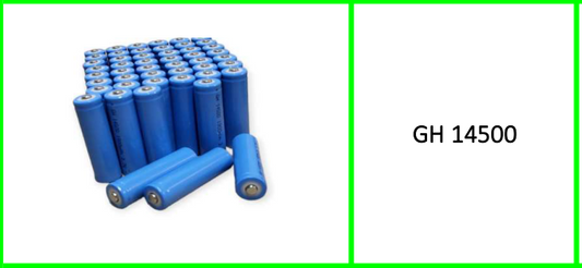 1900Mah Rechargeable Point Head  Battery Blue Battery