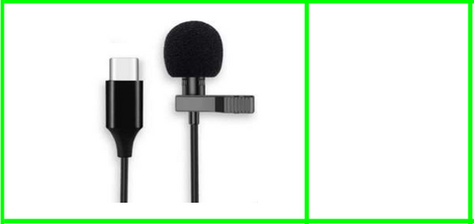 Lavalier Type-C Mic Condenser Audio  Recorder