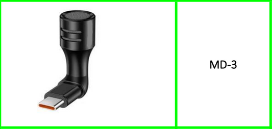 Mini Smartphone Video Microphone  Cardioid Condenser Mic Plug and Play  with Foam Windshield Vlogging