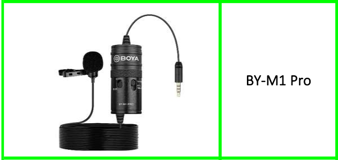 Lavalier Condenser Microphone