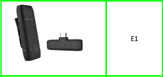 Wireless Lapel Microphone Type-C  Receiver