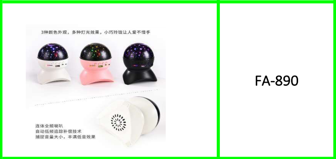 LED Bluetooth Speaker Magic Ball Stage  Light