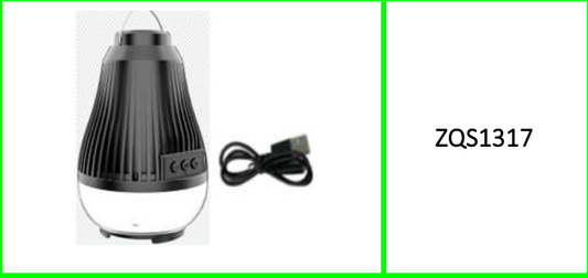 1500Mah Camping Hanging Light  Bluetooth Speaker 8W