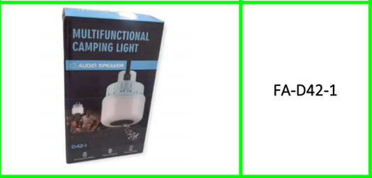 Multifunctional Audio Speaker Light