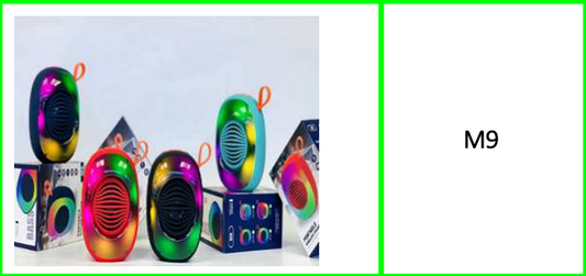 5W Portable Bluetooth RGB Mini  Speaker 1200mah