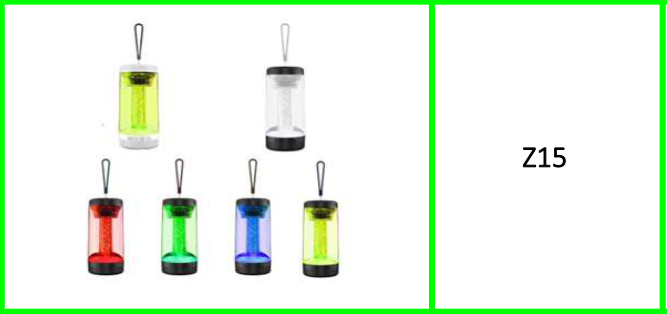 RGB Atmosphere Light Bluetooth  Speaker FM Radio USB & Micro SD Card  Playback