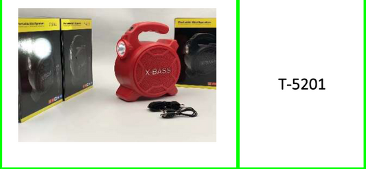 Portable Bluetooth Speaker with Flash  Light