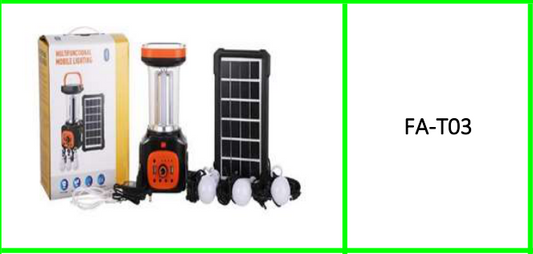 Solar Powered Camping Lamp