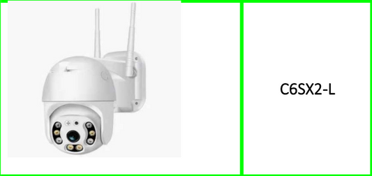 2.8" 8LED Dual Light Source Wifi Ball  Machine Surveillance Camera V380 Pro  App