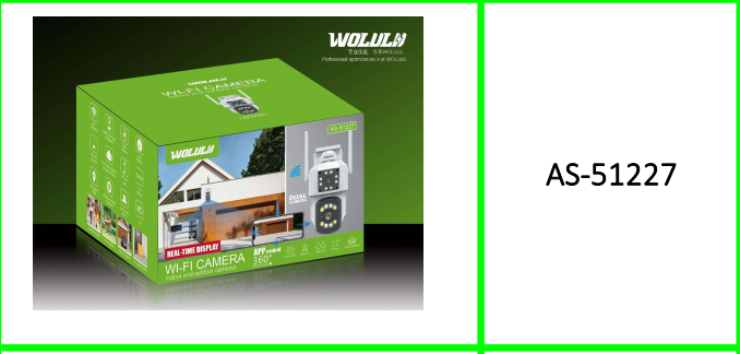 Wolulu Wifi Dual Surveillance Camera  iCam365 App